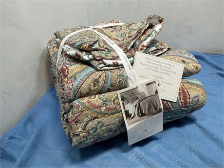 Levtex Home - Kasey Quilt Set - King Quilt (106x92in.) + Two king Pillow Shams