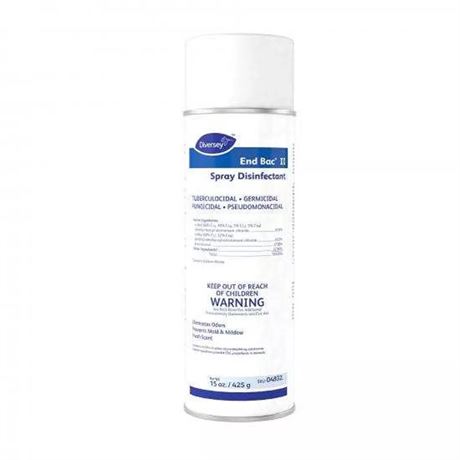 DIVERSEY END BAC II SPRAY DISINFECTANT 15 OZ