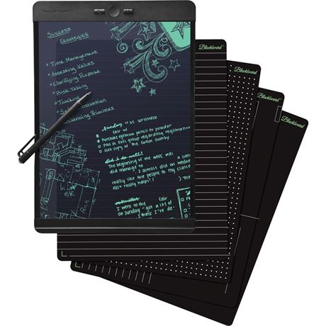 Boogie Board Blackboard Smart Scan Reusable Notebook Letter Size  8.5  X 11