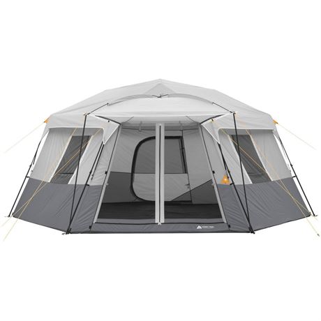 Ozark Trail 17  X 15  Person Instant Hexagon Cabin Tent  Sleeps 11