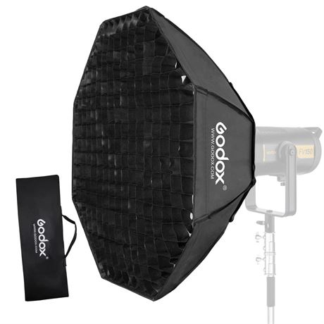 Godox Octagon Softbox 37" 95Cm Bowens Mount And Honeycomb Grid Softbox For
