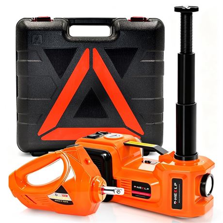 E-HEELP Electric Car Jack Kit 5Ton 12V Hydraulic Car Jack Lift (Lifting Range: