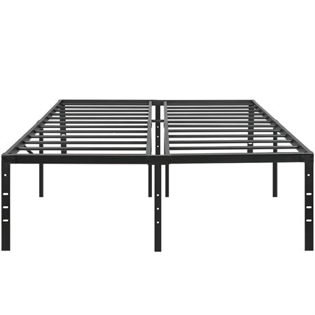 Panana Heavy Duty Tall 15.6nch Platform Twin Bed Frame with Large Under Bed