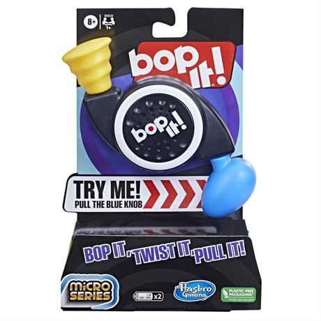 Bop It! Micro Series Electronic Game, Classic Bop It! Gameplay in a Compact