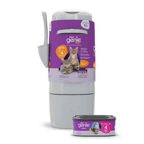 Litter Genie XL+ Pail | Cat Litter Waste Disposal System for Odor Control |