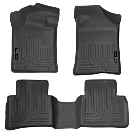 Husky Liners Weatherbeater Floor Mats | Fits 2013-2018 Nissan Altima | Front &