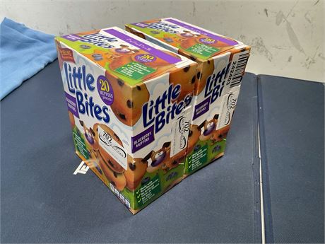 Entenmann's Little Bites Blueberry Muffins, 5 packs, Real Blueberries Mini