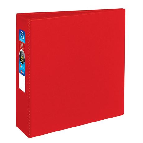 (4pk) Avery Heavy-Duty 3 Ring Binder, 3 Inch One Touch EZD Rings, 3.5 Inch