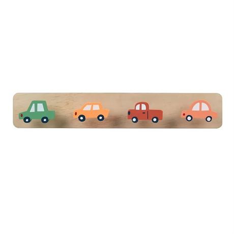 The Big One Car-Shaped Wall Hooks, Multi