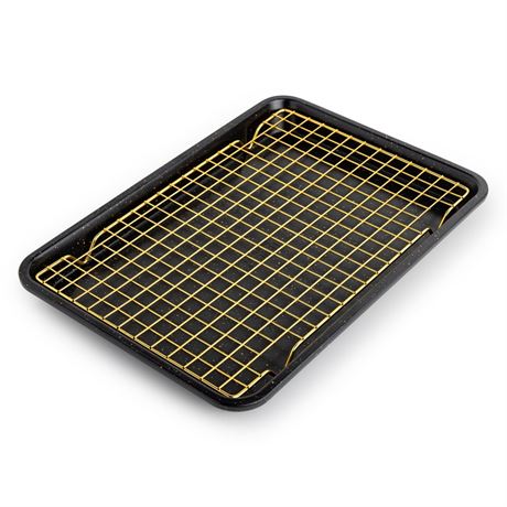 Thyme&Table Thyme & Table Non-Stick Rectangle Baking Sheet with Gold Cooling