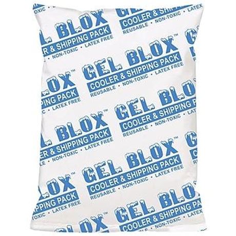 Case of SI Products Gel Blox Gel Refrigerant Cooler & Shipping Pack GB4353