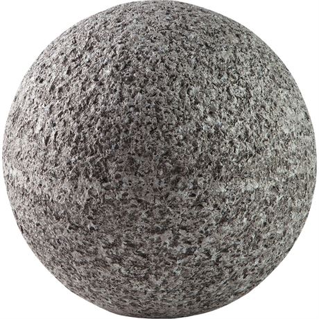 Chanlow Gray 6 in. X 6 in. Globe Resin Sculpture