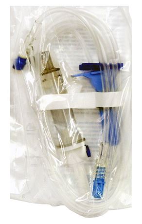 Healthcare Solution Set with Duo-Vent Spike and 1 Injection Site, (20 pack)