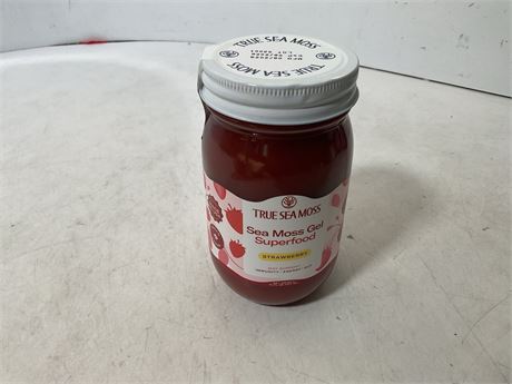 True sea moss strawberry