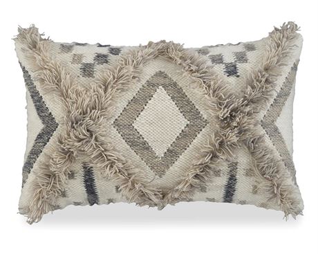 Signature Design by Ashley Liviah Boho Farmhouse Throw Pillow, 22 x 14es