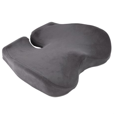 Mind Reader Orthopedic Seat Cushion  Memory Foam Chair Comfort Padding