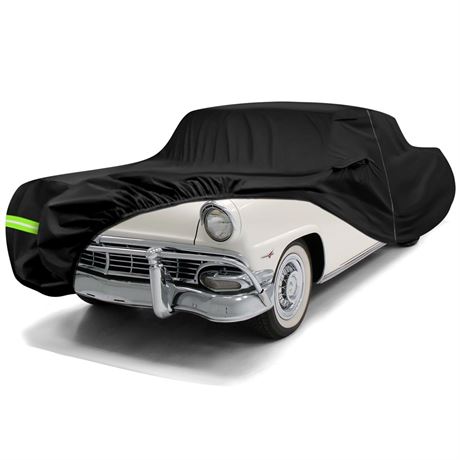 Car Cover Compatible with 1955-1959 & 1962-1970 Ford Fairlane Sedan/Hardtop,