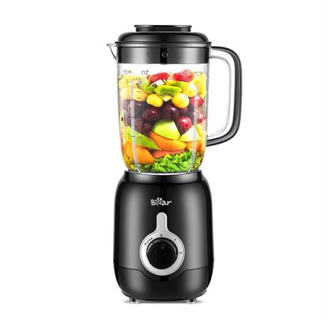 Bear Blender, 2025 New 700W Smoothie Countertop Blender with 40oz Cup for