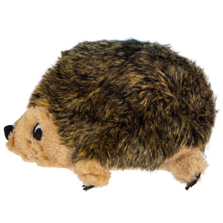 Outward Hound Hedgehogz Stuffed Dog Toy – Soft Plush Hedgehog, Grunts &