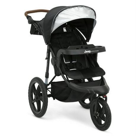 Jeep TurboGlyde Jogging Stroller by Delta Children, Black