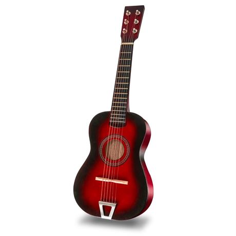 21 Inch Kids Guitar Toy for 3 4 5 Year Old Boys Girls Wooden Guitar 6 Strings