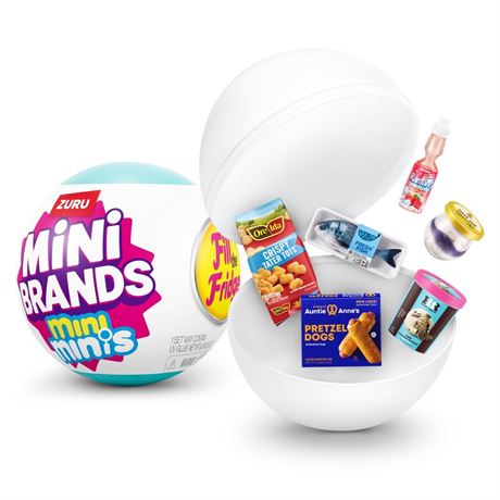 Mini Brands Fill the Fridge Mini Series 1 Capsule by ZURU - Surprise Unbox
