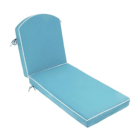 80 x 26 inch Outdoor Chaise Lounge Cushion Water Resistant Large Patio Pool