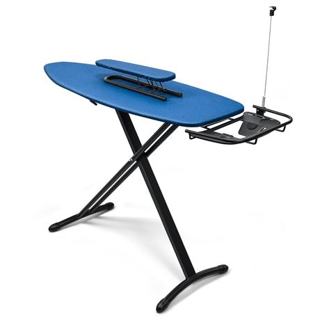 Duwee 18"x48" Deluxe Ironing Board with Retractable Iron Rest,Extra Wide