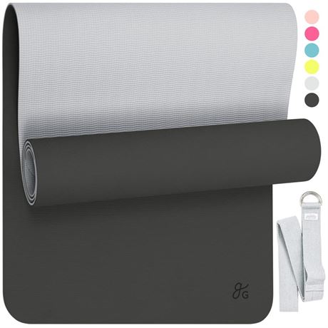 Greater Goods Professional Yoga Mat - Exercise Mat for Fitness, Balance, and