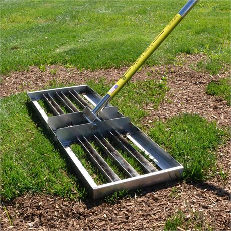 Rocklin™ Lawn Leveling Rake | Levelawn Tool | Level Soil or Dirt Ground