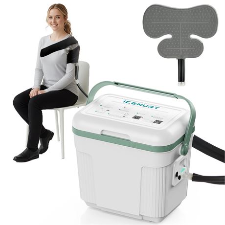 Cold Therapy Machine with Programmable Timer, Portable Ice Machine for Shoulder