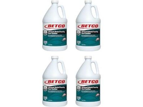 Betco Clario Advanced Alcohol Foaming Sanitizer  1 Gal Bottle  Citrus  4/Carton