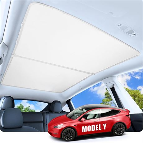 2024 Upgraded Roof Sunshade for Tesla Model Y Accessories 2020-2024 Visor