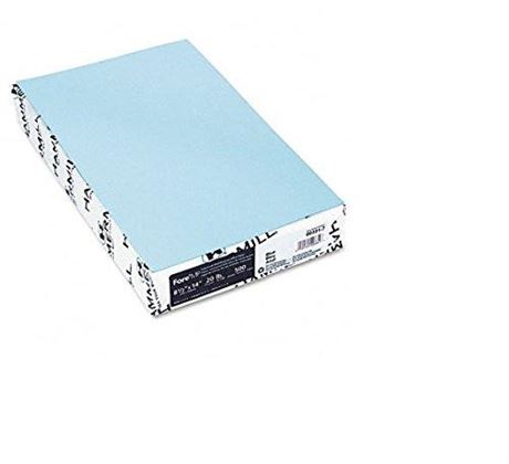 Hammermill 103317 Multipurpose Paper, 20lb, 8-1/2-Inch x14-Inch, Blue