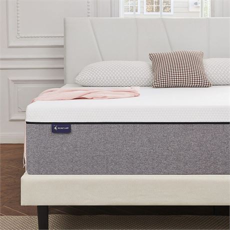 S SECRETLAND Twin Mattress, 14 inch Gel Memory Foam Mattress,Medium Feels-Bed