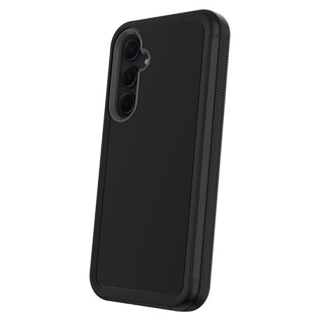 onn Rugged Phone Case for Samsung Galaxy A35 5G – Black/Gray