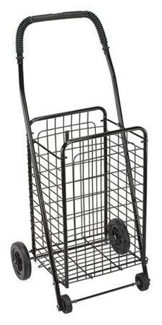 DMI Utility Cart with Wheels to Be Used for Shopping  Grocery  Laundry and