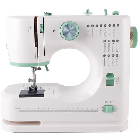 Twin Needles Sewing Machine, Double Needle and Double Thread, 16 Stitch