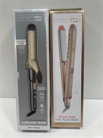 OFFSITE Infinitipro by Conair Flat Iron & Curling Iron