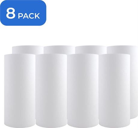 SpiroPure 10 X 4.5  Dual Gradient Polypropylene Filter  5 Micron (8 Pack)