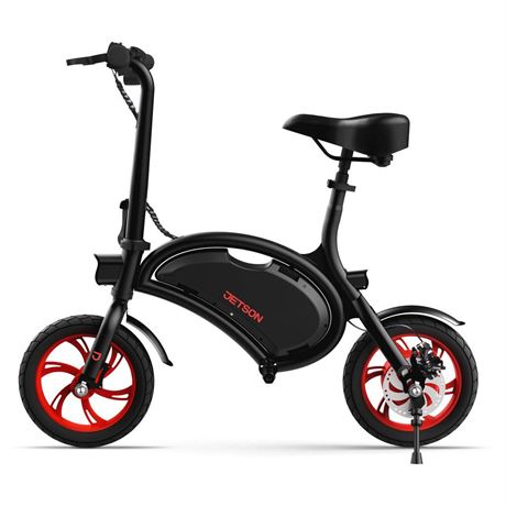 Jetson Bolt Folding Electric Ride-On Bike, Easy-Folding, Built-in Carrying