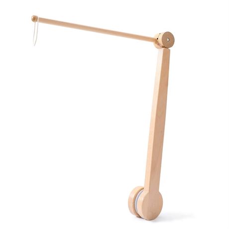 Baby Crib Mobile Arm,HBM Wooden Mobile Arm for Crib Mobile Hanger for Crib Baby