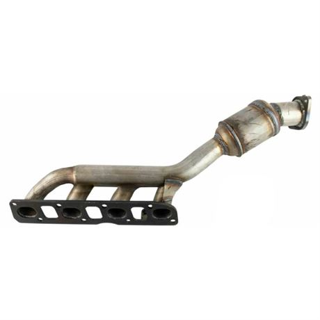 AutoShack Driver Side Exhaust Manifold Catalytic Converter Exhaust Pipe Direct
