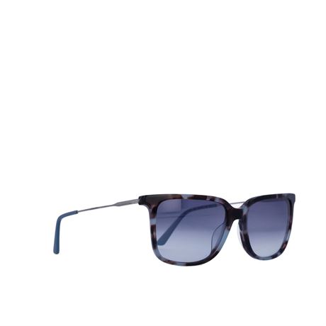 Calvin Klein Women's Rx'able Fashion Sunglasses, CK19702SG, Blue Tortoise,