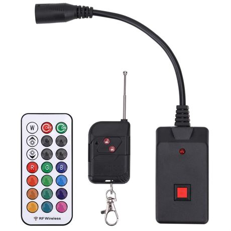 Fog Machine Remote Control Replacement Part and Receiver, Lights Remote Control