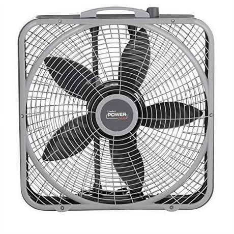 lasko 20 in. power plus box fan
