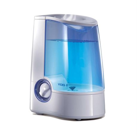 Vicks Warm Mist Humidifier - Air Humidifier for Bedroom, Home & Large Room,