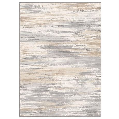 tchdio 8x10 Area Rugs for Living Room, Machine Washable Rug Modern Abstract