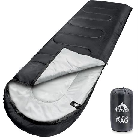 MEREZA Sleeping Bags XL for Adults Mens Large Wide Sleeping Bag for Camping