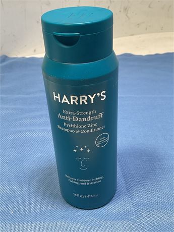 Harry's Men's Extra Strength Anti Dandruff 2-in-1 Shampoo and Conditioner, 14